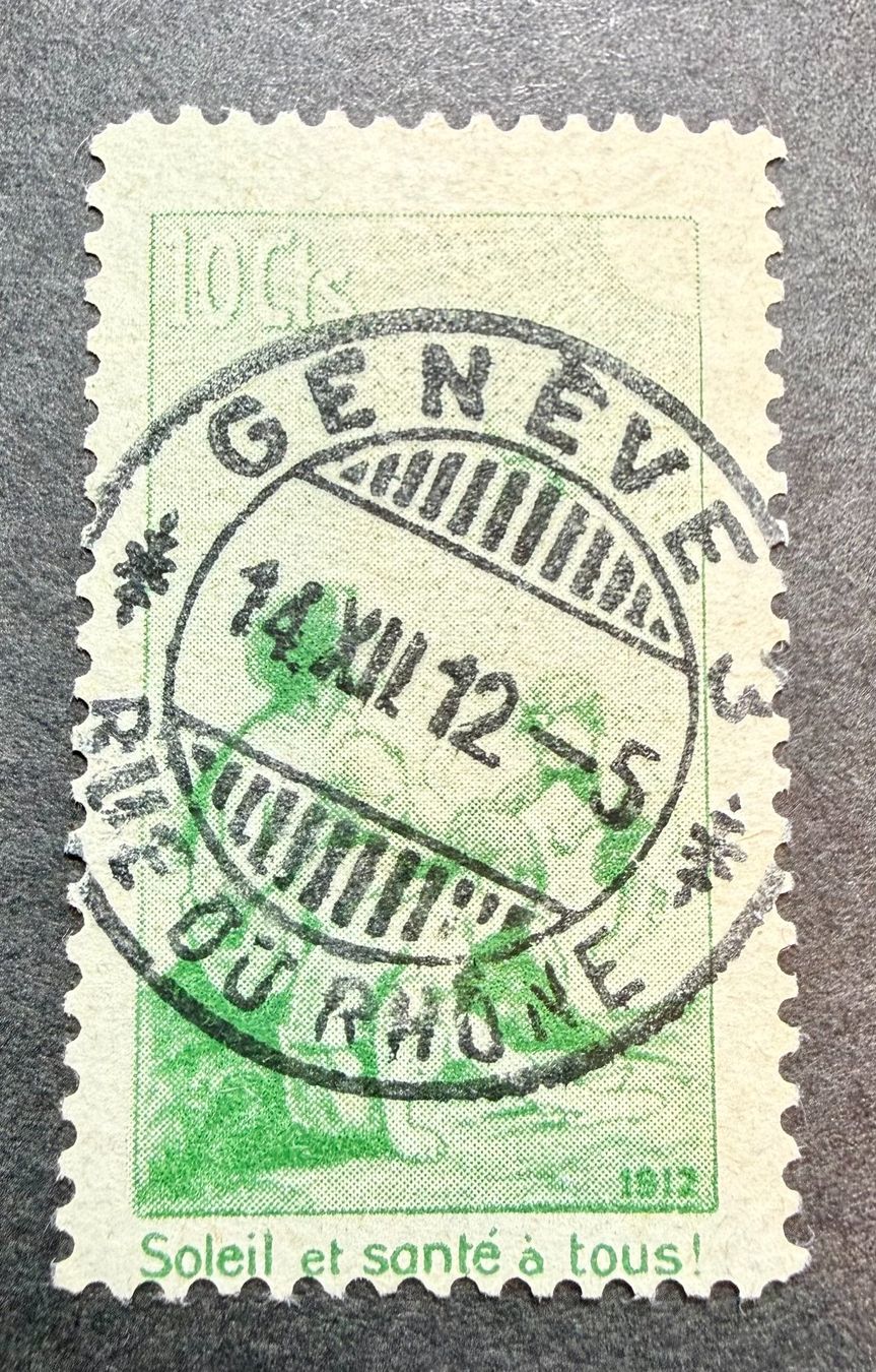 Tutti i francobolli: Juventute Vorläufer PJII - Ersttagsstempel FDC - Fehlerfrei – Usato da Lungern venduto da Strubel-Peter