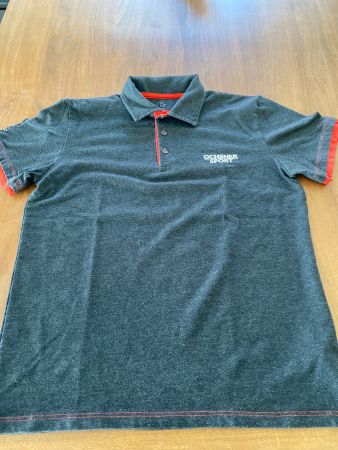 Polo Shirt Men Grösse M von PZ mit Werbung Ochsner Sport