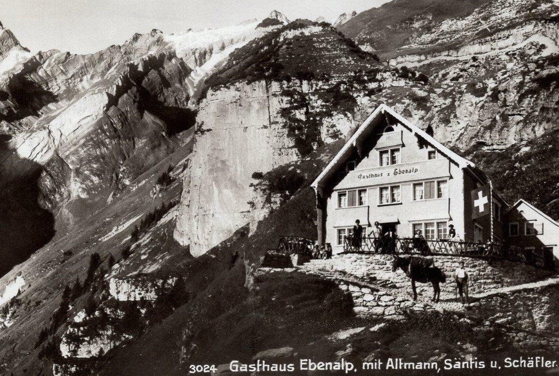 Cartoline postali: Ebenalp  Gasthaus  1939 – Usato da Aarau venduto da kufi44 1