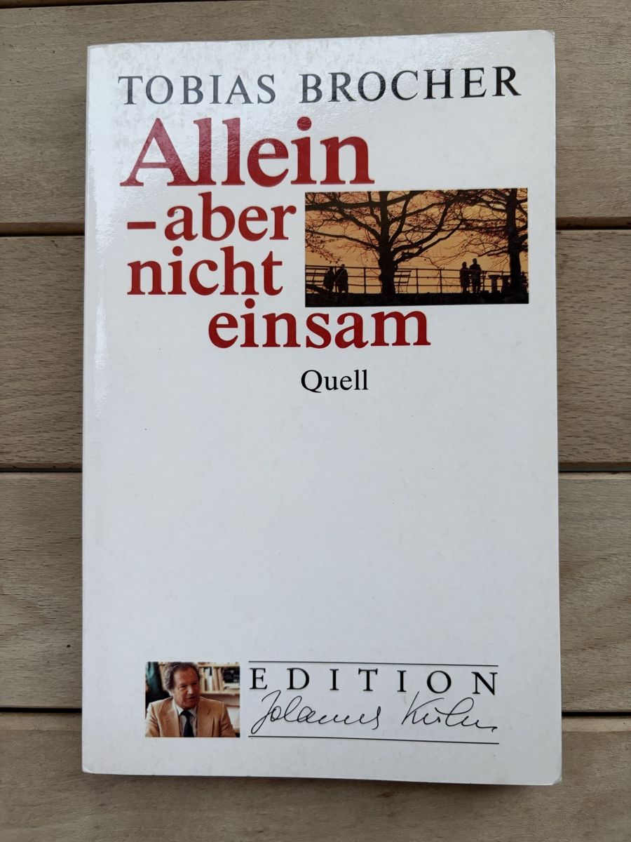 Libri: Allein - aber nicht einsam von Tobias Brocher – Nuovo (secondo la descrizione) da Zürich venduto da MeineBilderkiste
