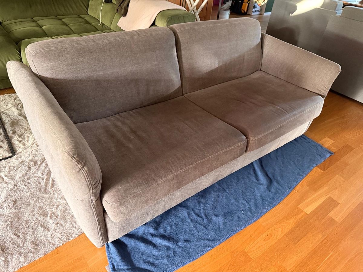 Sofas: Schlafsofa grau mit Klappfunktion – Gebraucht aus Rubigen von Elmacino
