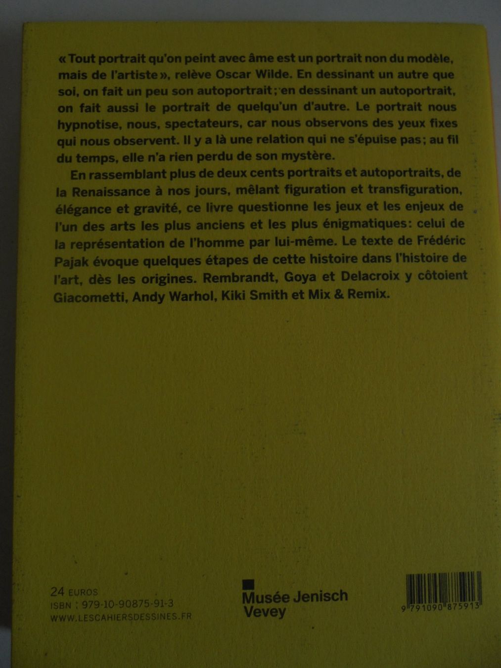 Libri: " Portrait, autoportrait " Musée Jenisch Vevey – Usato da Crissier venduto da Promopost 1