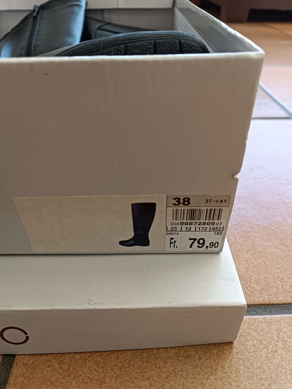Scarpe per ragazze: Bottes noires neuves, taille 38 – Nuovo e nell'imballaggio originale da Bevaix venduto da dusspe 3