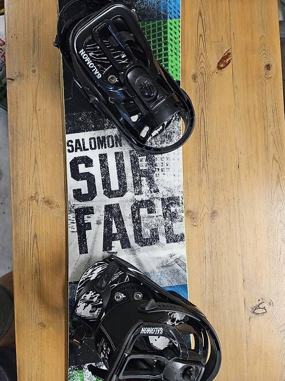 Salomon Board: Snowboard Salomon Surface 150 cm inkl. Bindung + Tasche – Usato da Buch b. Märwil venduto da bul_gzl2 1
