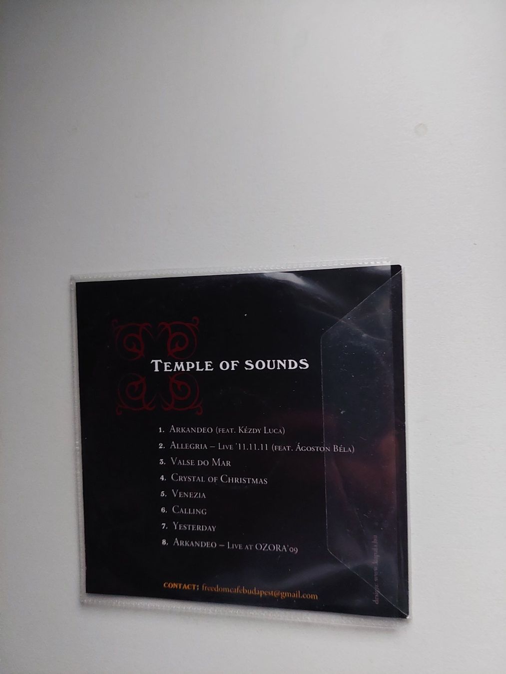 CD: CD Freedom Café "Temple of Sounds" – Nuovo e nell'imballaggio originale da Wil SG venduto da ram_c5j2 2