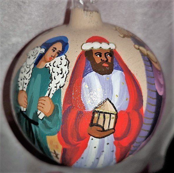 Tutte le decorazioni: Weihnachtskugel Mundgelasen Handbemahlt – Nuovo e nell'imballaggio originale da Lutzenberg venduto da Pinschi01 1