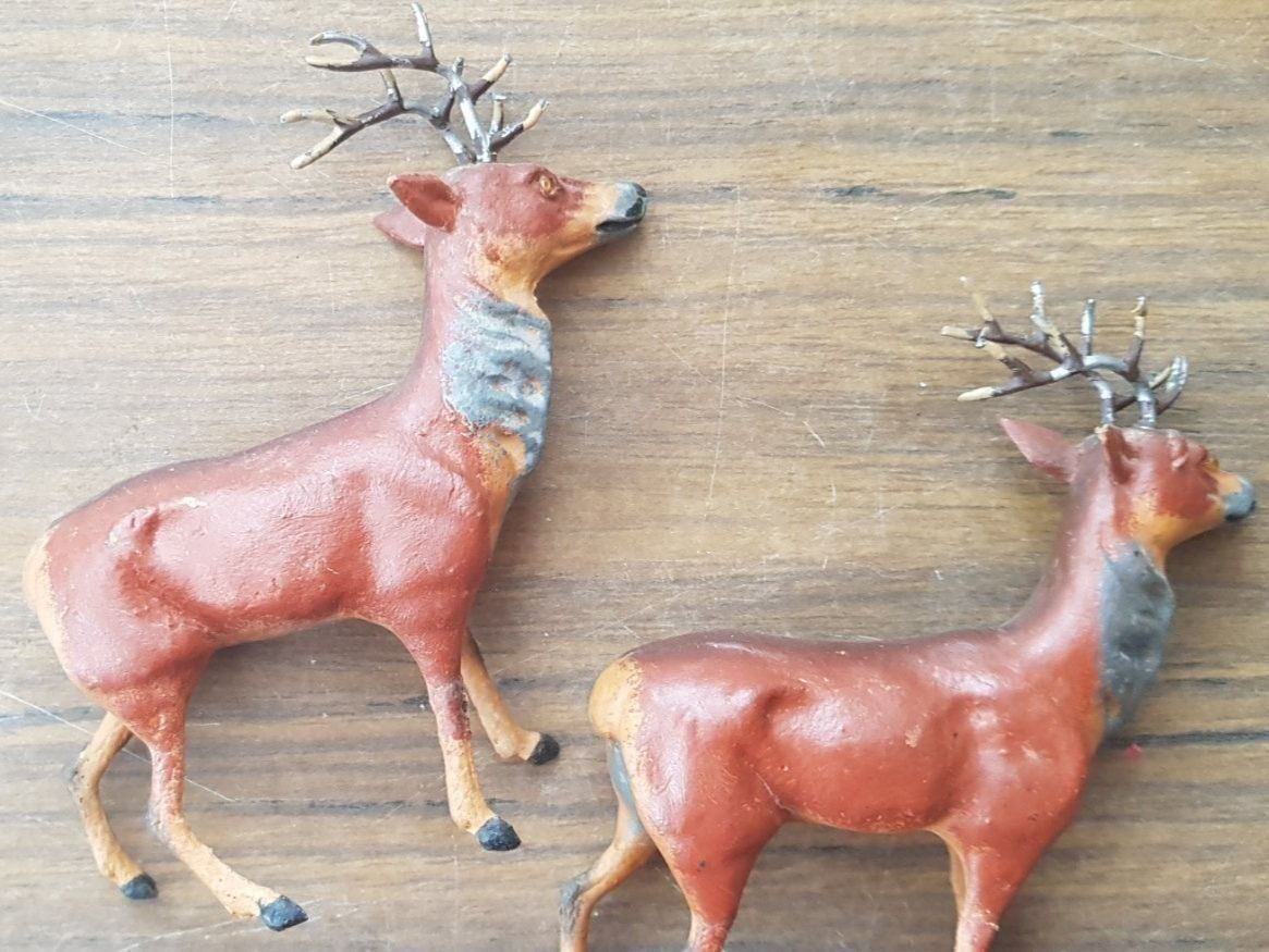 Figuren: Tierfiguren antik - Hirschen 2 Stück – Gebraucht aus Mörschwil von wunderkiste44 4