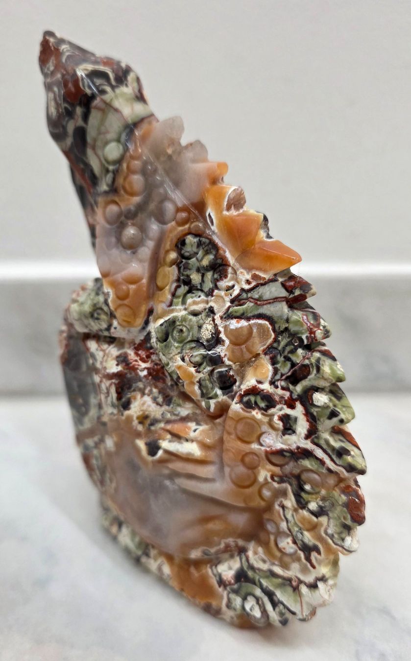 Mineralien & Heilsteine: Money Achat Iguana 770g – Neu und originalverpackt aus Matzingen von Shay_Crystalz 1