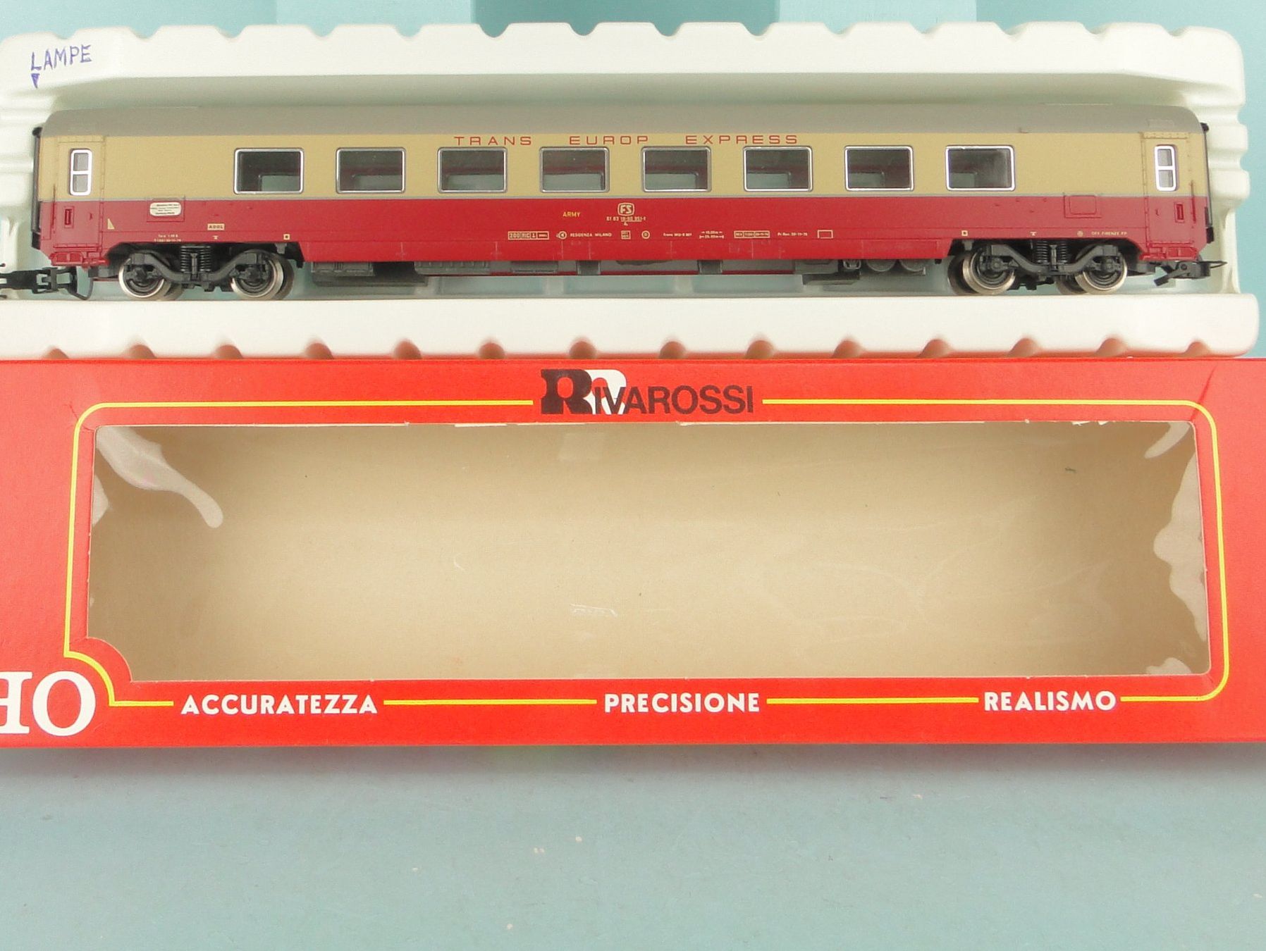 Rivarossi Modellini di ferrovie: Rivarossi H0 2557 FS TEE Salone – Usato da Bülach venduto da cann11 1