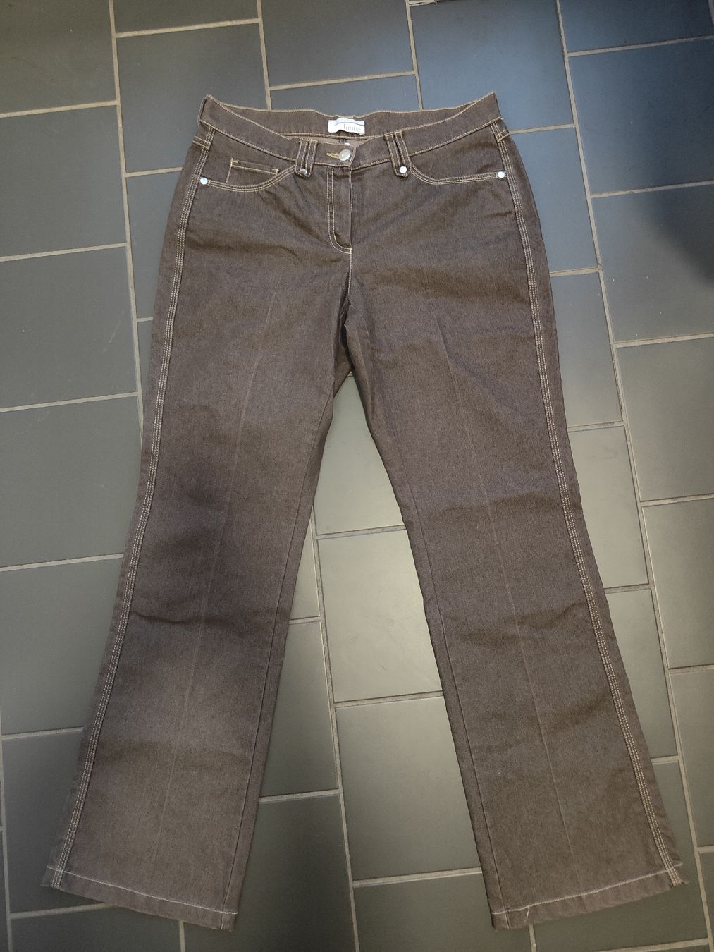 Heine Pantaloni: Y2K Hose mit Kronen – Nuovo (secondo la descrizione) da Zürich venduto da naedaeo 2