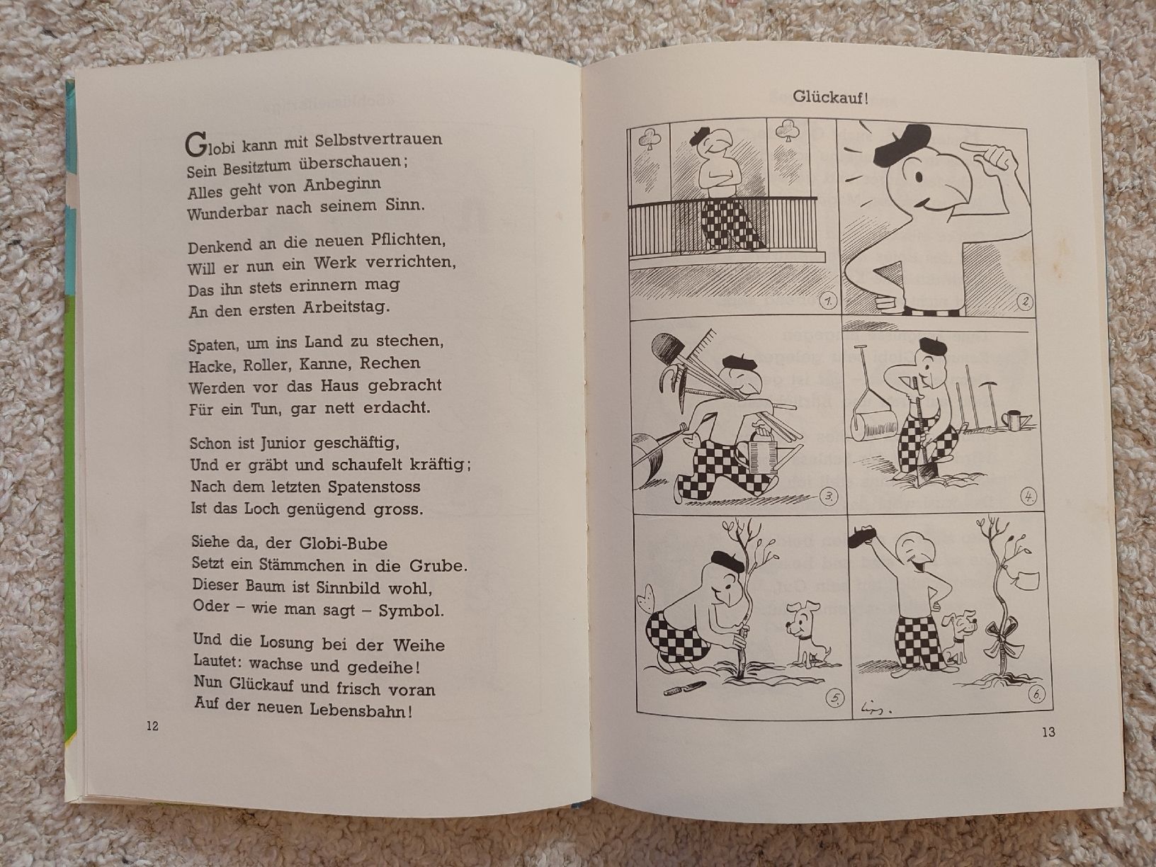 Fumetti: Wie Globi Bauer wurde 1991 TBE – Usato da Bougy-Villars venduto da Vogue 2