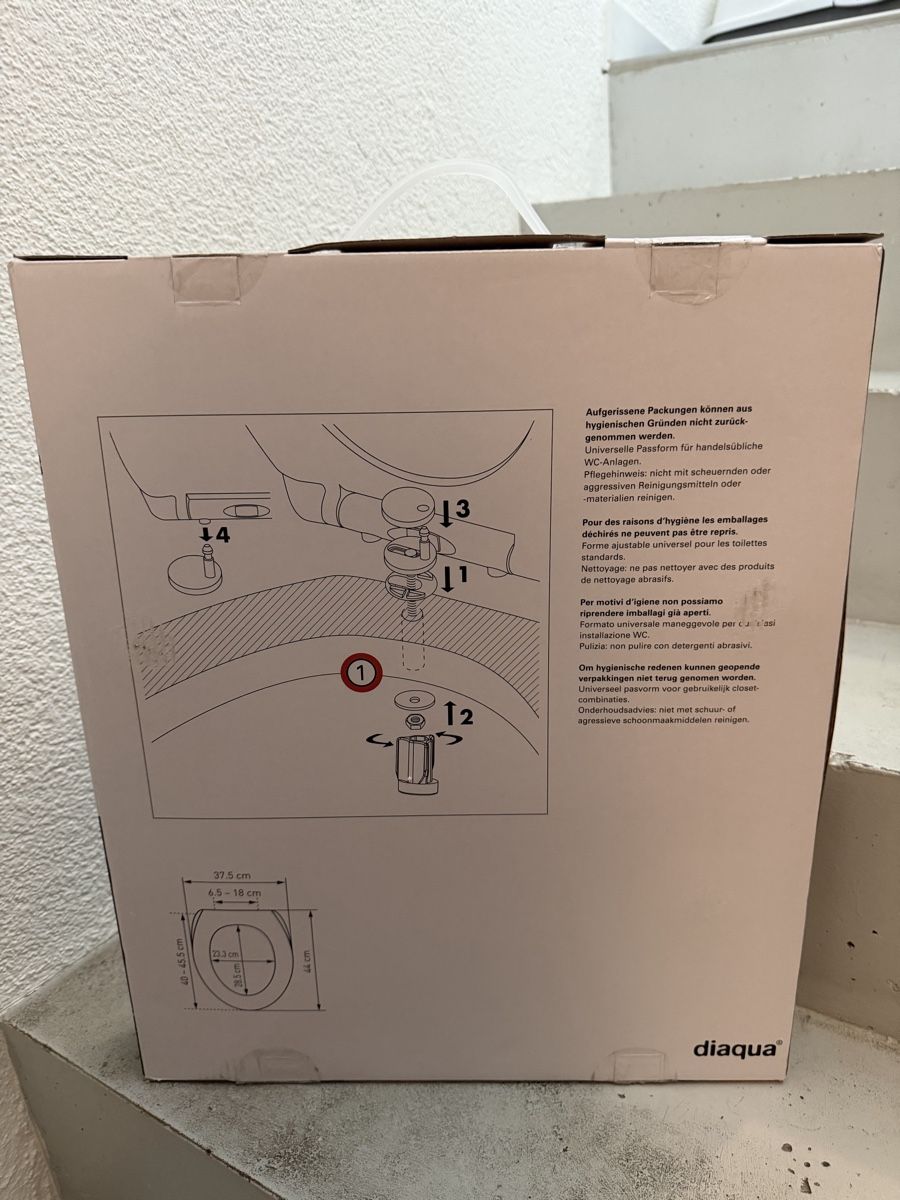 Diaqua WC: Neu - WC Sitz von Diaqua – Nuovo e nell'imballaggio originale da Oberhasli venduto da cha_zdf9 2