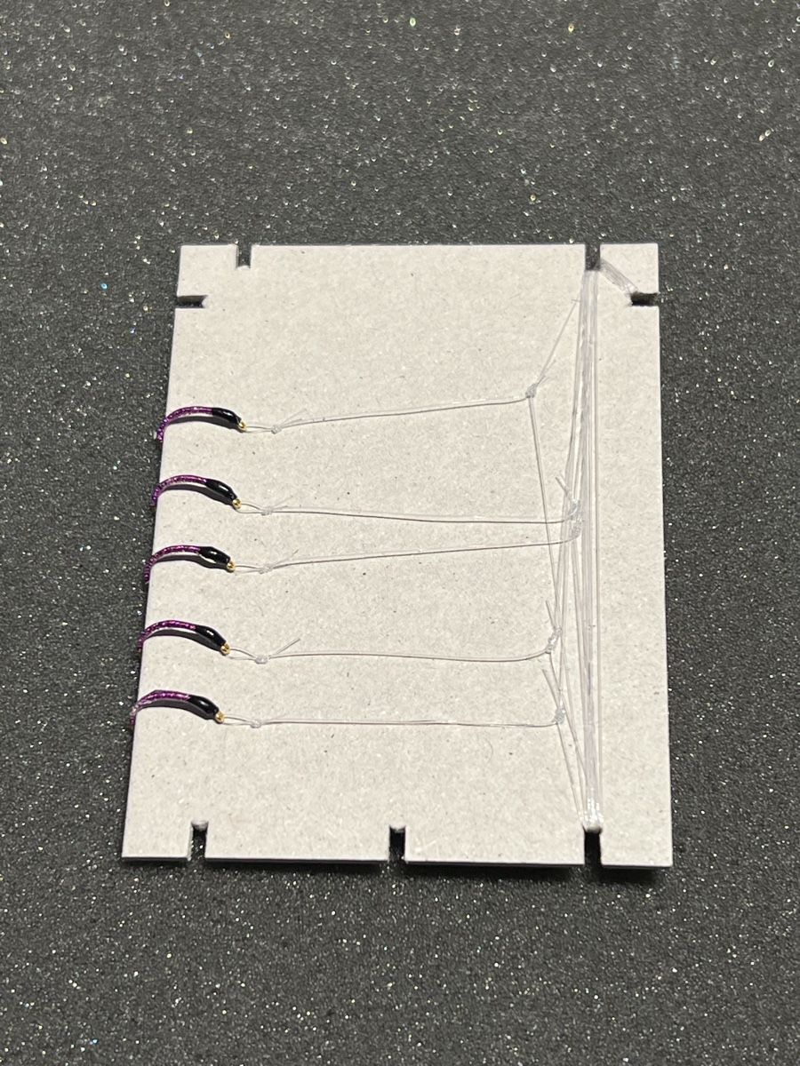 Esche: Felchenhegene mit 5 Nymphen #14/16 – Nuovo e nell'imballaggio originale da Ibach venduto da sem_tc9k