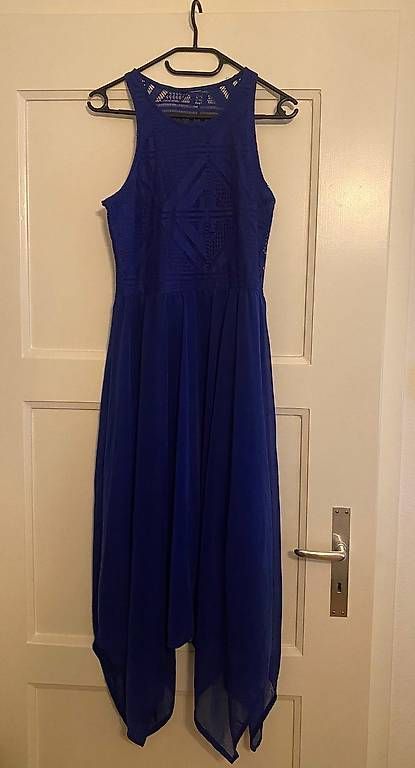 Vestiti: Sommerliches, blaues Kleid mit Spitze – Usato da Luzern venduto da lauriie