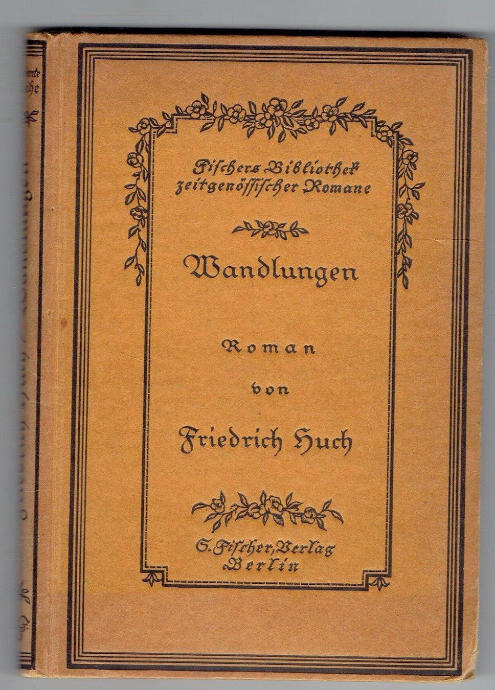 Bücher: Wandlungen  Friedrich Huch – Gebraucht aus Flims - Dorf von Stagediver