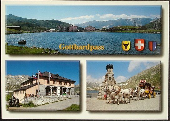 Ansichtskarten: GOTTHARDPASS Postkutsche – Neu (gemäss Beschreibung) aus Jona von philajona