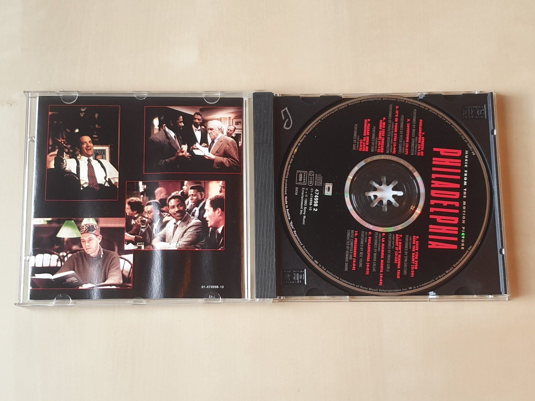 CD: Philadelphia – Usato da Stansstad venduto da collectorsshop 2