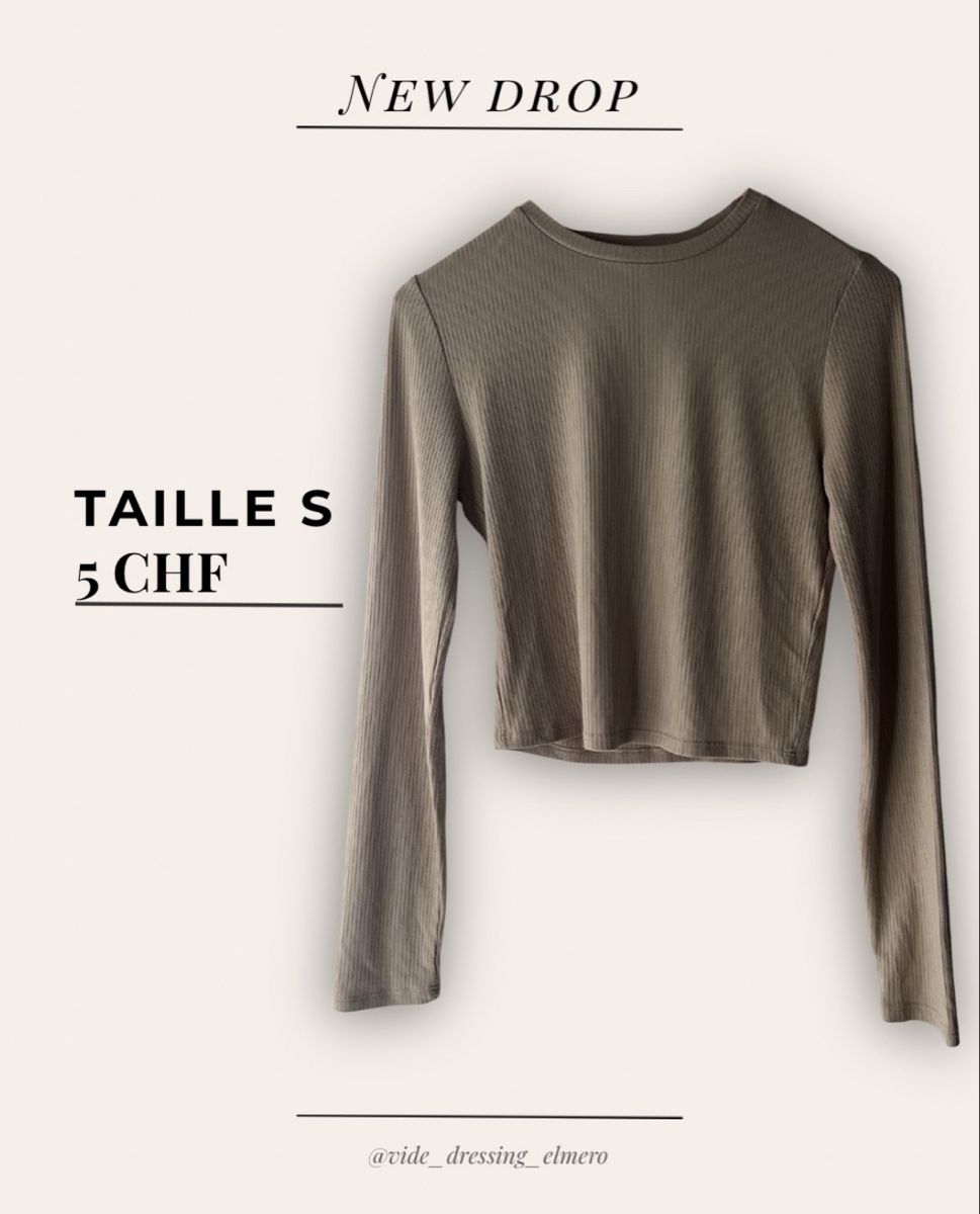 Top: Pull manches longues – Nuovo (secondo la descrizione) da Massonnens venduto da Rebelle88