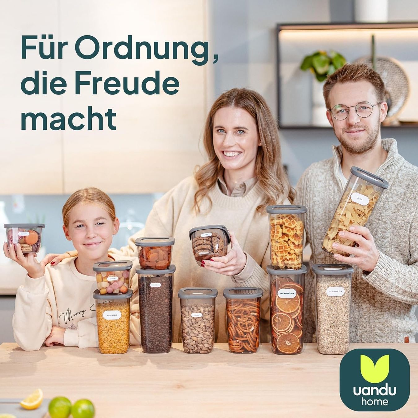 Contenitori & Simili: Vorratsdosen mit Deckel Luftdicht - 12er Vorratsbehälter Set – Nuovo e nell'imballaggio originale da Oberentfelden venduto da ase_sk8n 5