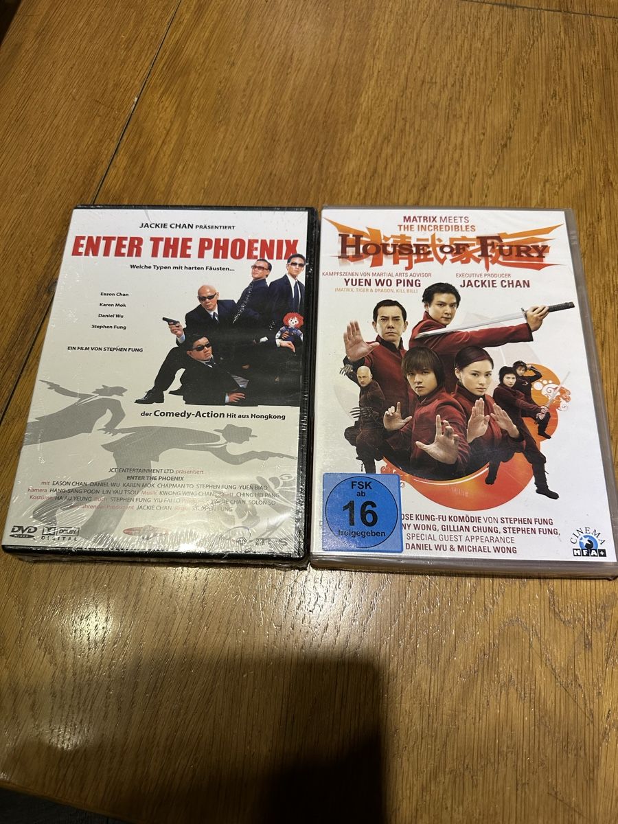 Enter the Phoenix, House of Fury Jackie Chan dvd ovp (Neuf avec ...