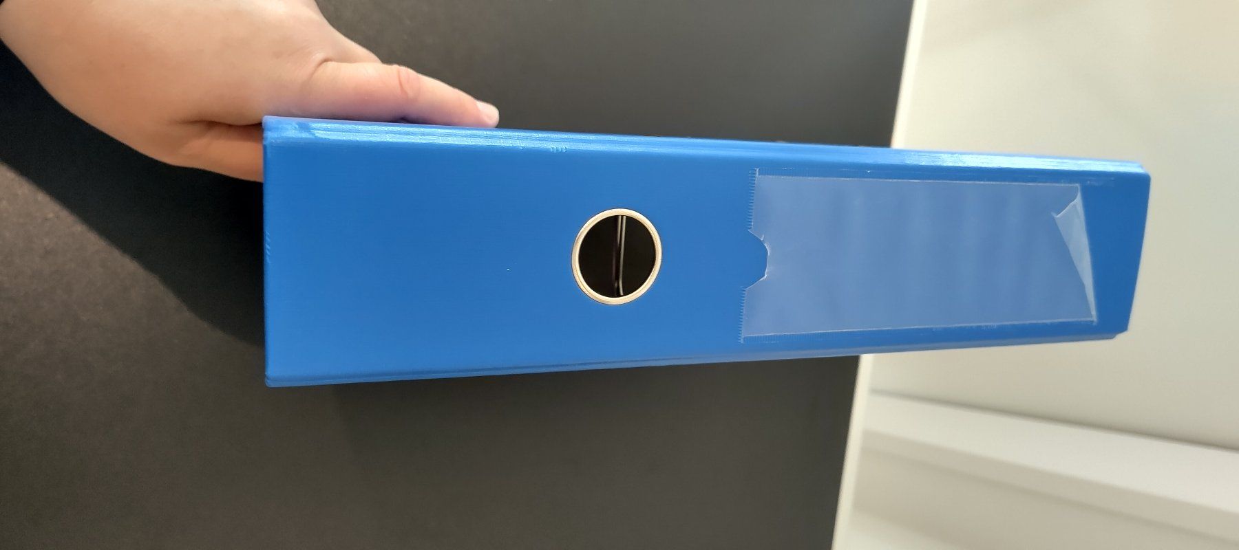 Classeurs: Ordner A4 Blau 75mm Breit mit Transparenthülle – D'occasion à Felben-Wellhausen par AWDienstleistungen 3