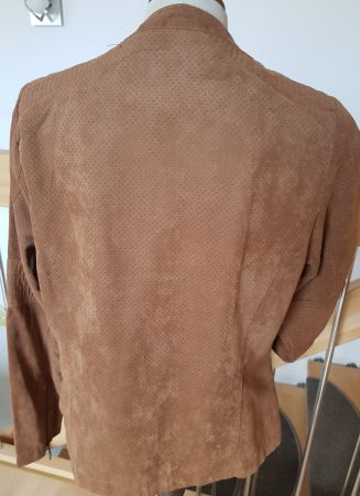 LEDER OPTIK JACKE