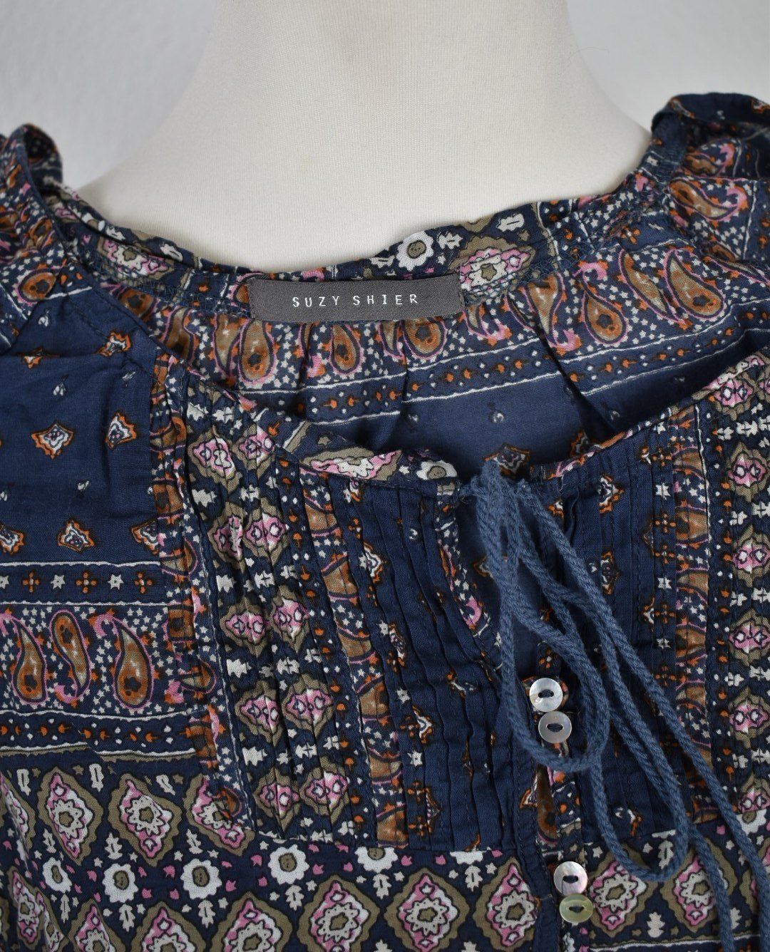 Camicette: Suzy Shier Bluse Gr.M 100% Baumwolle – Usato da Nürensdorf venduto da 2ND_STORY 4