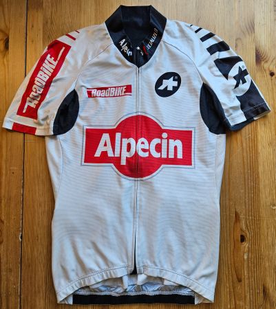 Radtrikot Assos Alpecin Gr. S Velo Radsport Trikot Fahrrad