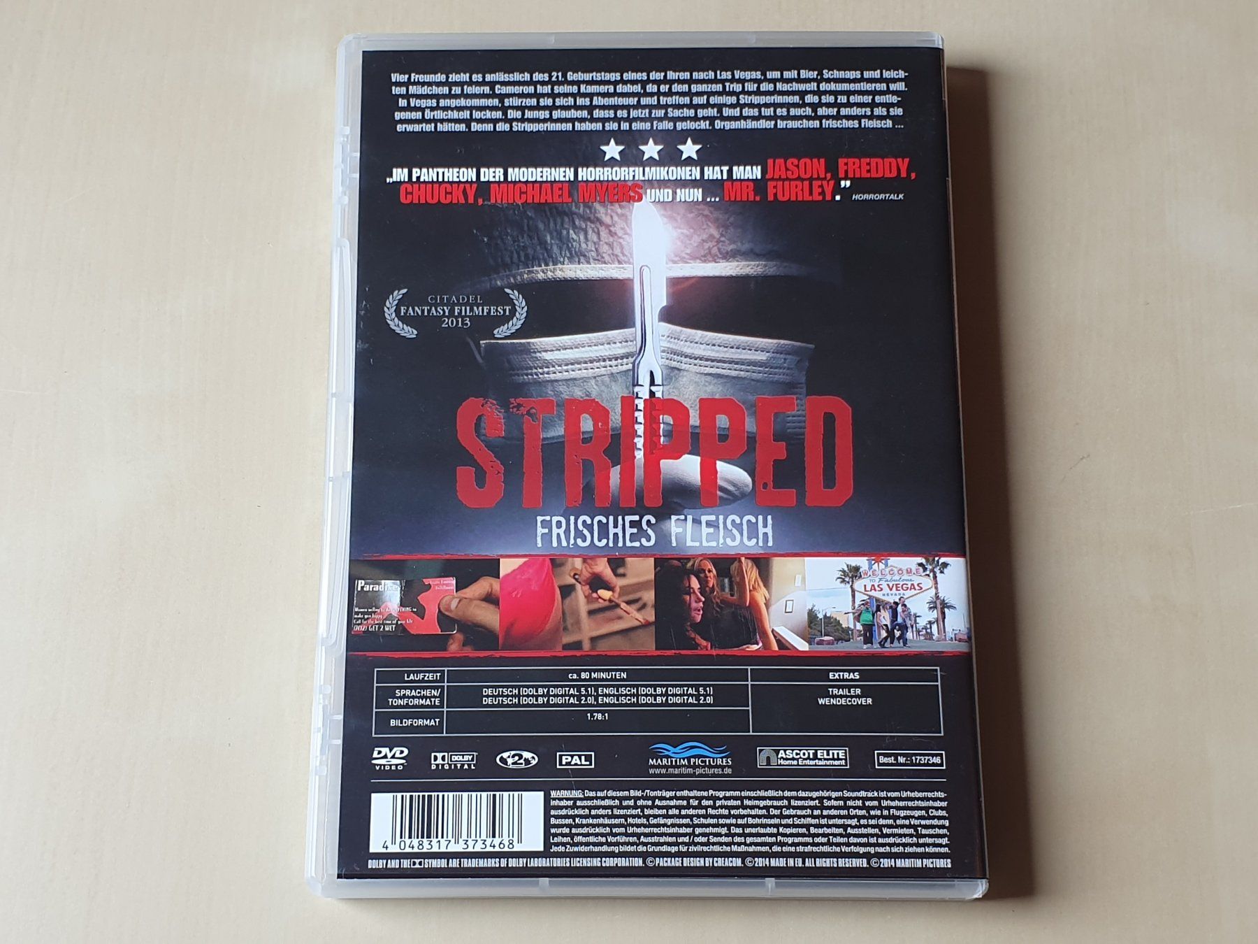 Alle DVDs: Stripped Frisches Fleisch – Gebraucht aus Stansstad von collectorsshop 1