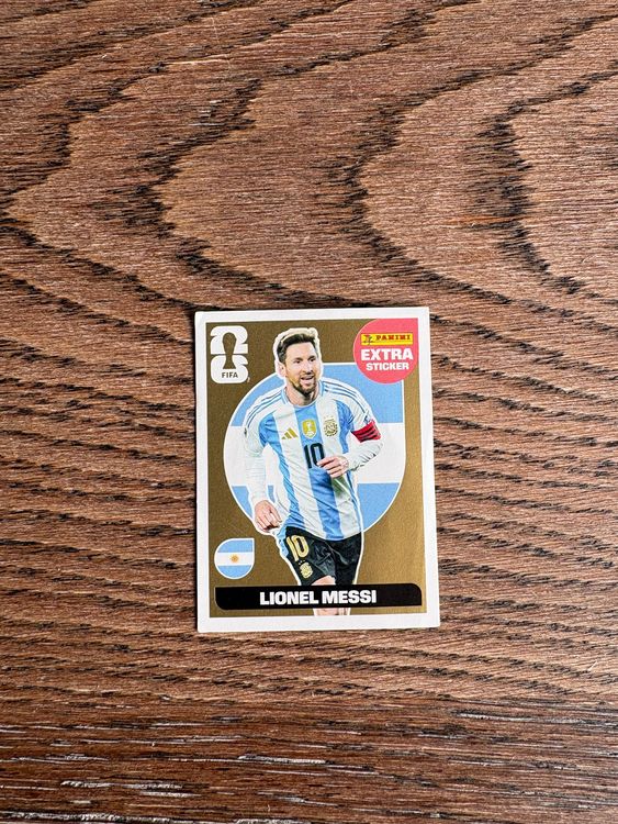 Panini Messi Gold Extra Sticker (Neu (gemäss Beschreibung)) in ...
