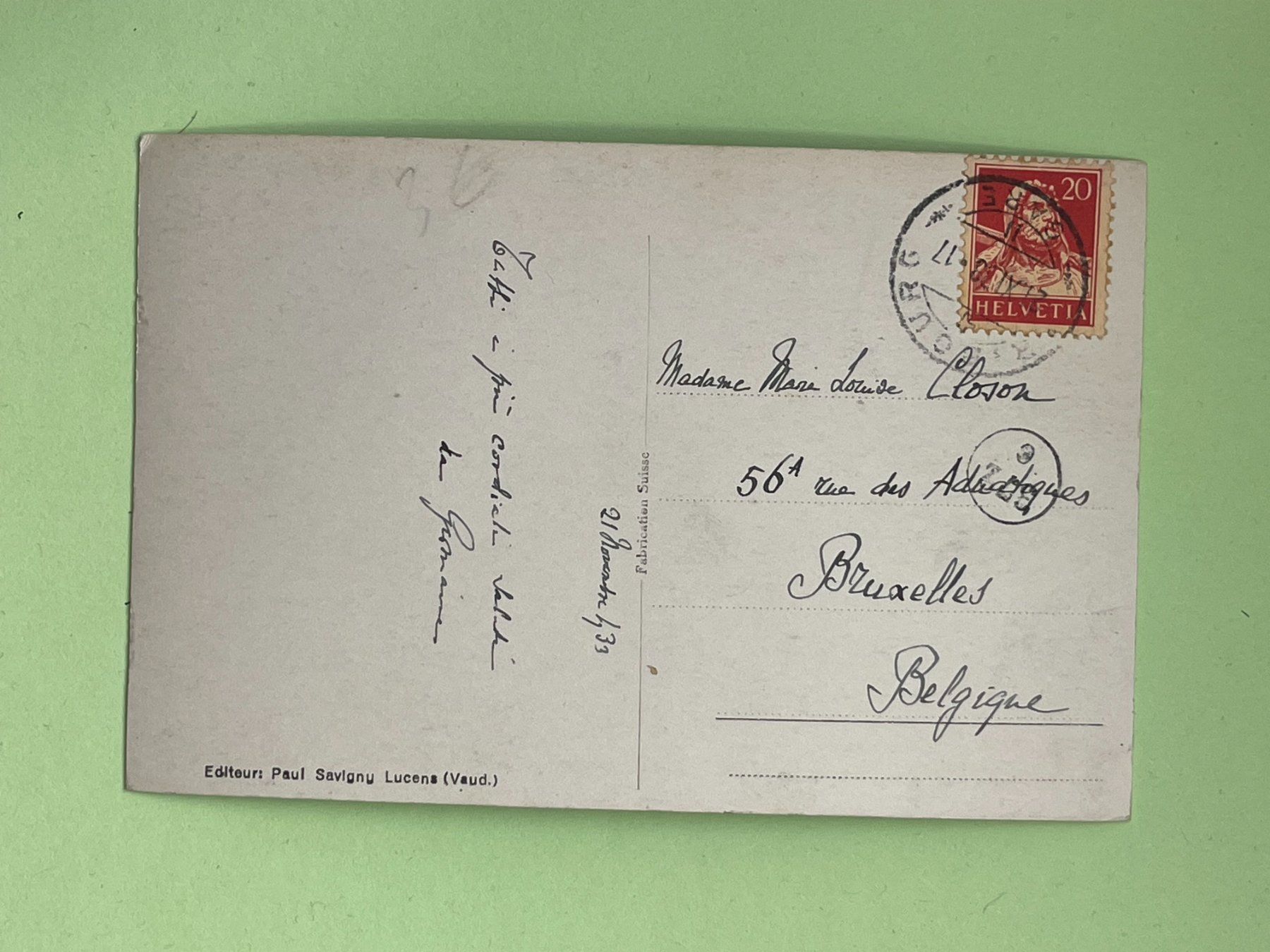 Cartoline postali: Fribourg - Pont de Pérolles - Pferdekutschen – Usato da Steg VS venduto da _vinci_ 1