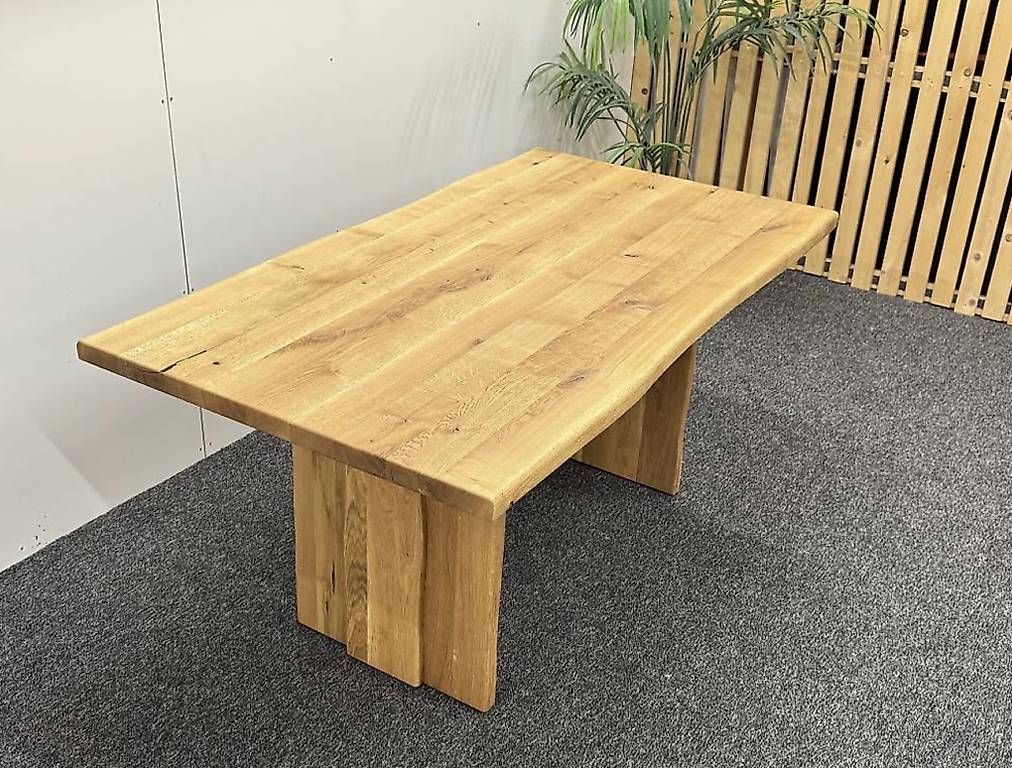 Tische: Esstisch Eiche massiv 160x90 cm – Gebraucht aus Münchenbuchsee von Mekran 4