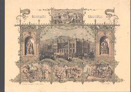 Zürich Sängerfest 1858 Tonlithographie