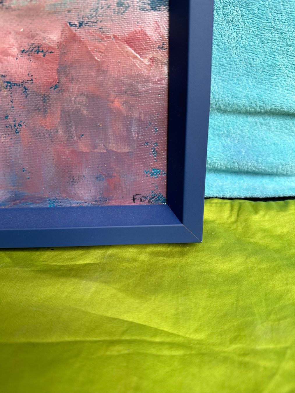 Tele & Cornici: Peinture sur toile signée – Usato da Lausanne venduto da artnouveau04 3