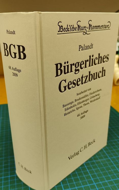 Bürgerliches Gesetzbuch BGB, 68. Auflage | Kaufen Auf Ricardo