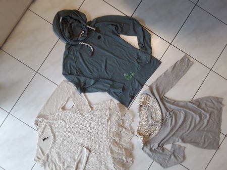 3 Stk. PULLIS XS/ S NAKETANO, ORSAY ...