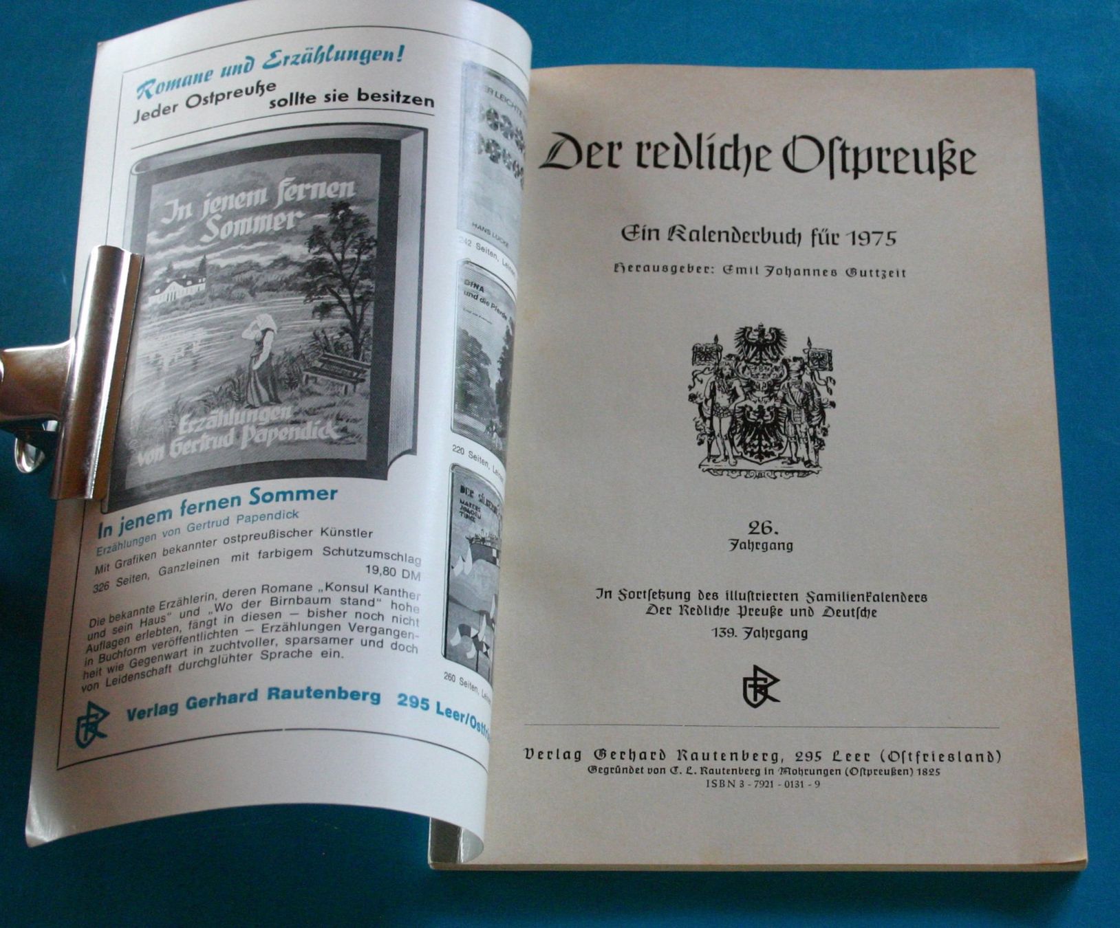 Libri: Der redliche Ostpreusse – Usato da Winkel venduto da franzxaver60 1