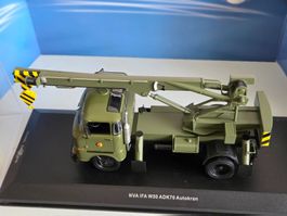 Modellauto NVA IFA W50 ADK70 Autokran neuwertig