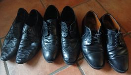 3 Paar Schuhe Gr 44