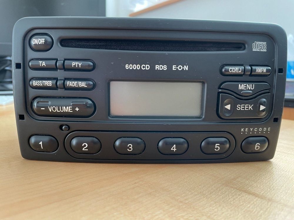 Original Ford 6000CD RDS EON Autoradio | Kaufen auf Ricardo