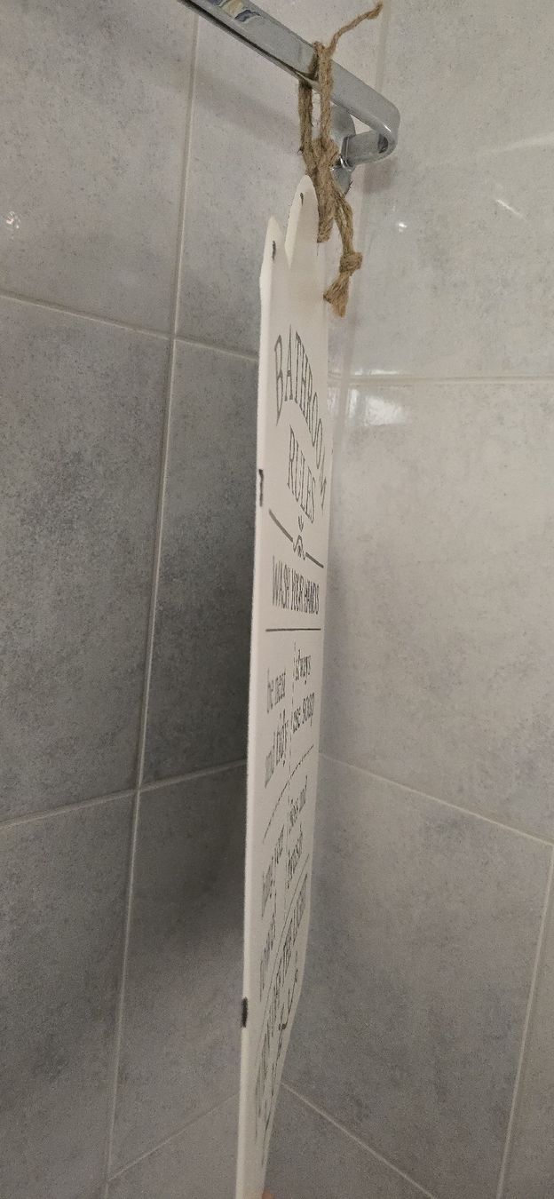 Insegne: Deko-Schild Bathroom – Nuovo (secondo la descrizione) da Weggis venduto da bdrm48 3