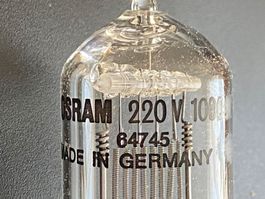 OSRAM 64745 Halogen Lampe 220V GX9.5
