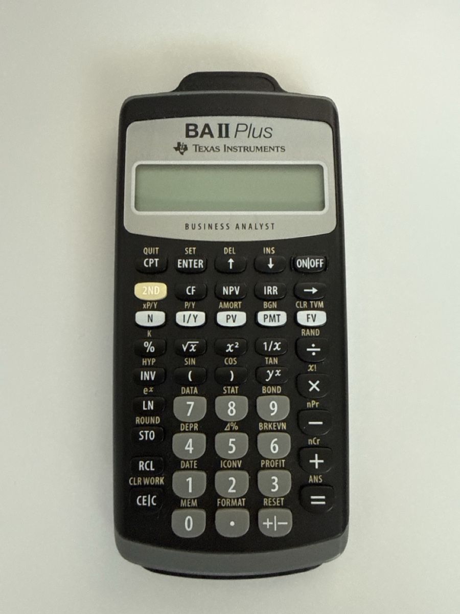 Texas Instruments Calculatrices: Texas Instruments BA II Plus Finanzrechner mit OVP – Neuf (Voir description) à Schöfflisdorf par ale_sjd7 1