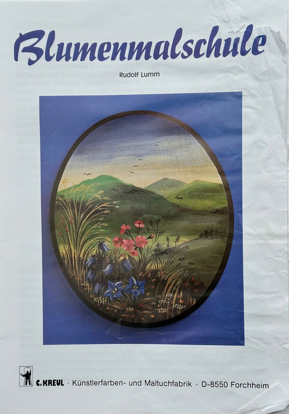 Sciablone: Blumenmalschule  (Malvorlage) – Usato da Obstalden venduto da Porco13 2
