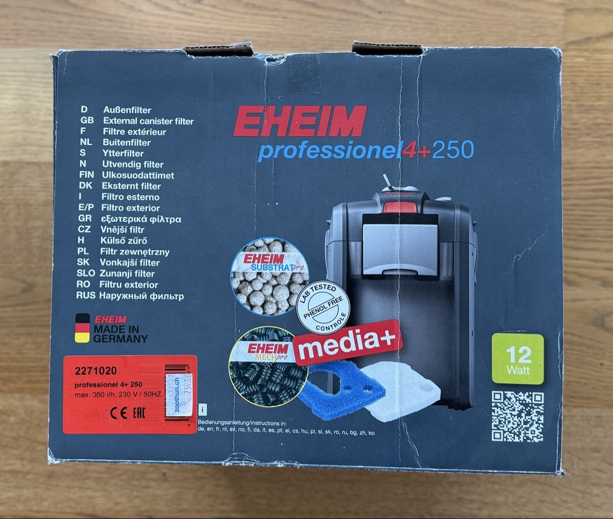 Eheim Filtres: EHEIM professionel 4+ 250 Aussenfilter  – Neuf avec emballage d'origine à Thun par Tasiba05 3