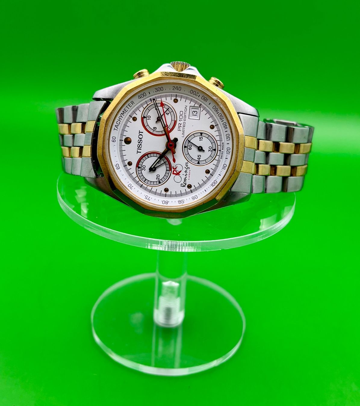 Tissot Orologi: TISSOT PR 100 CHRONOGRAPH ROMINGER CLASSIC – Usato da Rorschach venduto da ZeitWerk.10 7