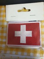 Schweizer Flaggen Aufnäher, Neu, ungebraucht, Top Zustand!