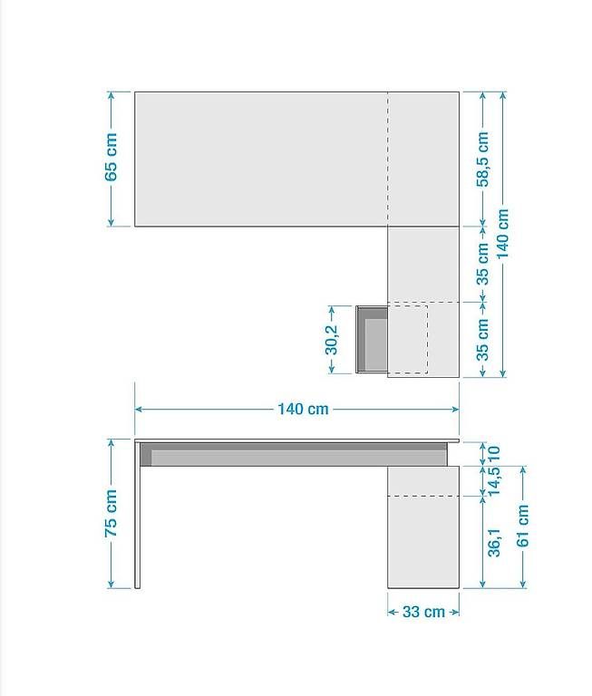 Scrivanie: Schreibtisch Nestor - Neu! – Nuovo e nell'imballaggio originale da Chur venduto da Eyspi 4