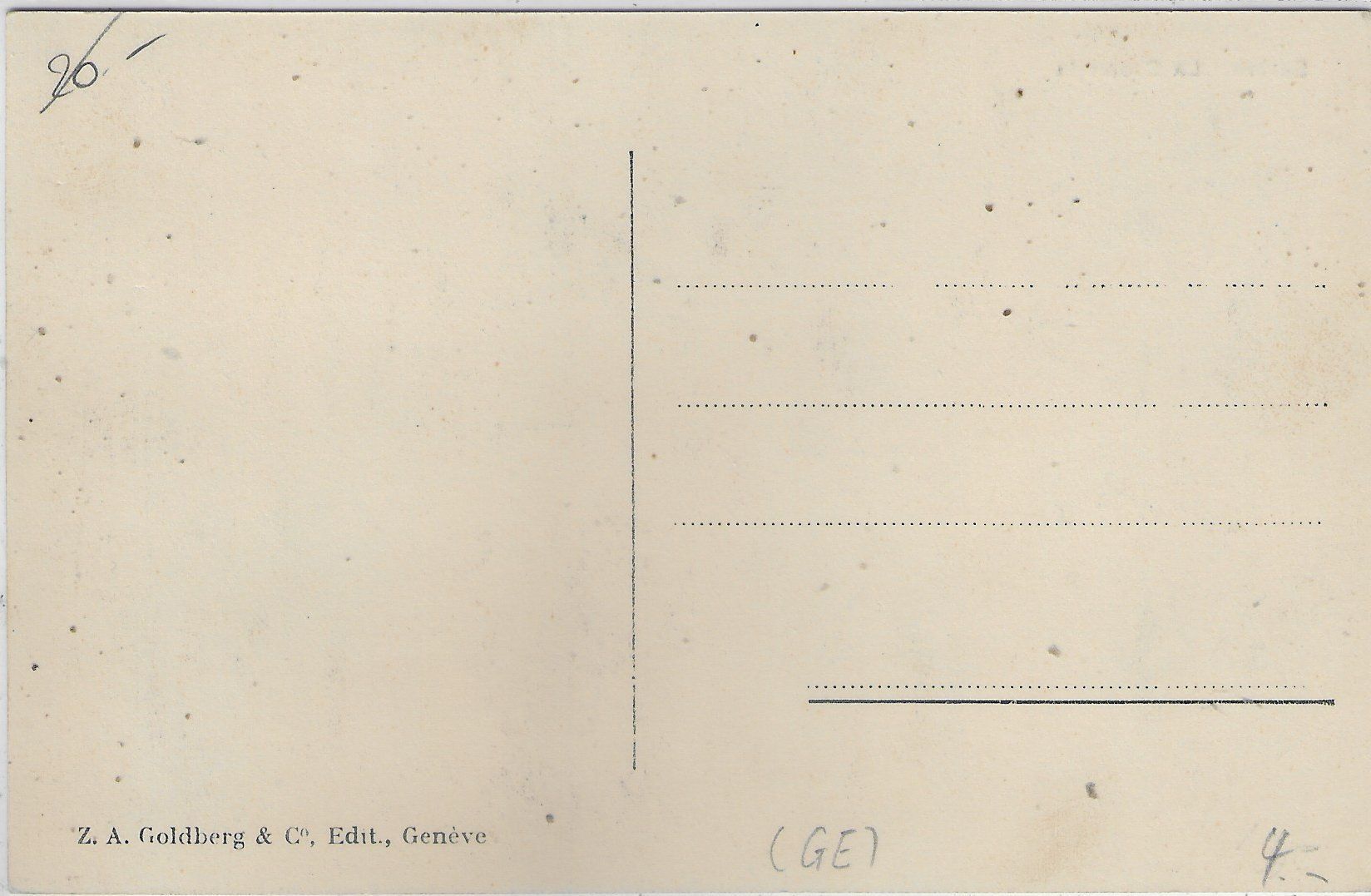 Cartoline postali: Saleve - La Croisette - animee – Usato da Ettingen venduto da Kartenplanet 1