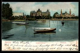 AK Zürich, Rothes Schloss, Tonhalle